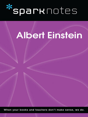 cover image of Albert Einstein (SparkNotes Biography Guide)
